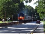 Anniversary Loco 161 leads the Silver Star Through Ashland